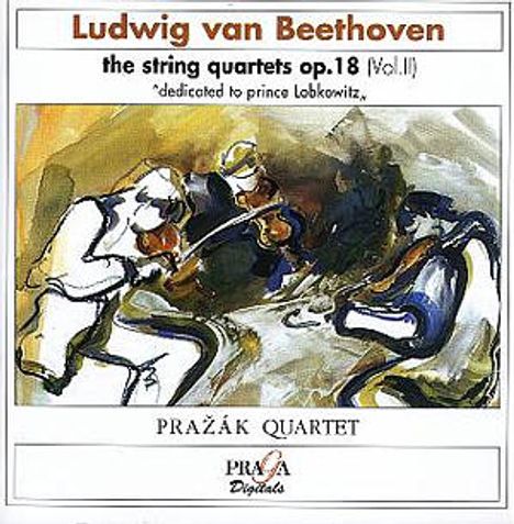 Ludwig van Beethoven (1770-1827): Streichquartette Nr.2,3,6, CD