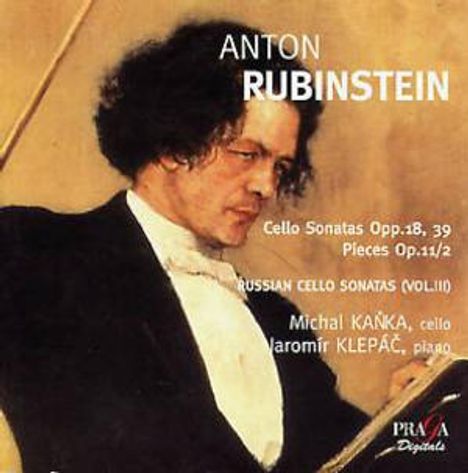 Anton Rubinstein (1829-1894): Sonaten f.Cello &amp; Klavier Nr.1 &amp; 2, 2 Super Audio CDs