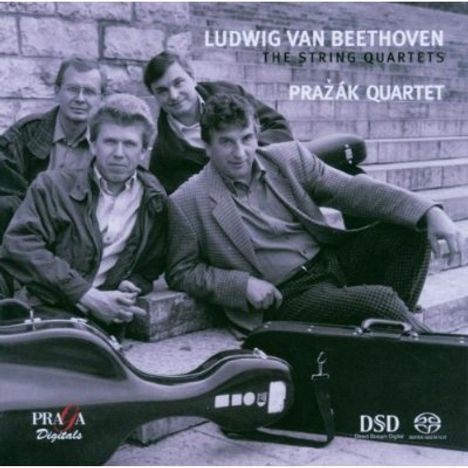 Ludwig van Beethoven (1770-1827): Streichquartette Nr.1-16, 7 Super Audio CDs