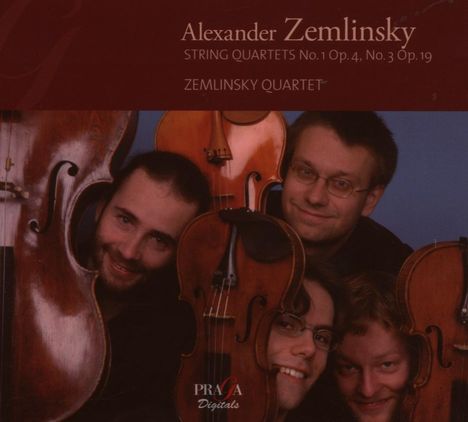 Alexander von Zemlinsky (1871-1942): Streichquartette Nr.1 &amp; 3, CD