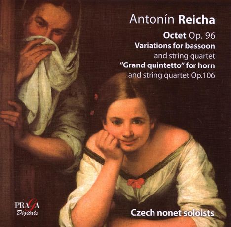 Anton Reicha (1770-1836): Oktett für Oboe,Klarinette,Horn &amp; Streicher op.96, Super Audio CD