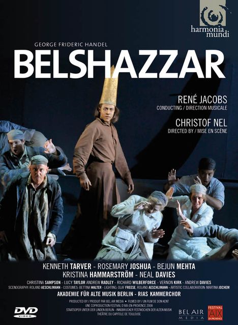 Georg Friedrich Händel (1685-1759): Belshazzar, 2 DVDs