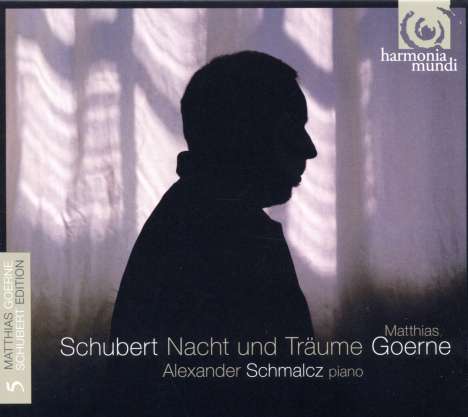 Franz Schubert (1797-1828): Lied-Edition Vol.5 (Matthias Goerne) - "Nacht &amp; Träume", CD