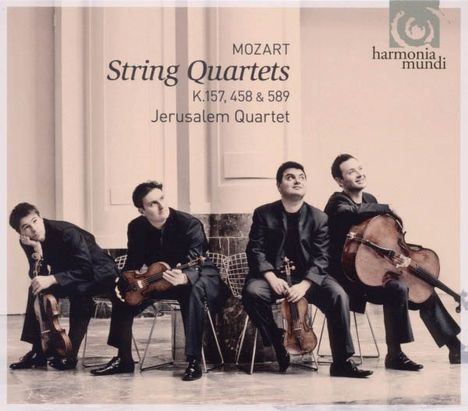 Wolfgang Amadeus Mozart (1756-1791): Streichquartette Nr.4,17,22, CD