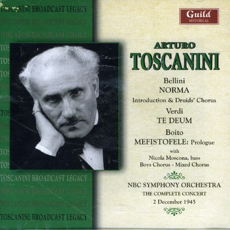 Arturo Toscanini &amp; das NBC Symphony Orchestra - Complete Concert 2.12.1945, CD