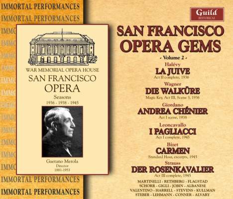 San Francisco Opera Gems Vol.2, 3 CDs