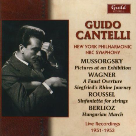 Guido Cantelli dirigiert, CD