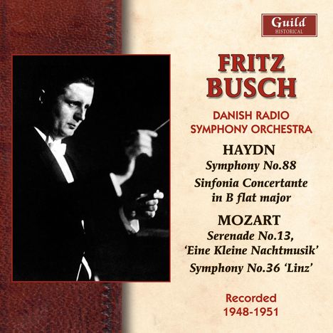 Fritz Busch dirigiert, CD