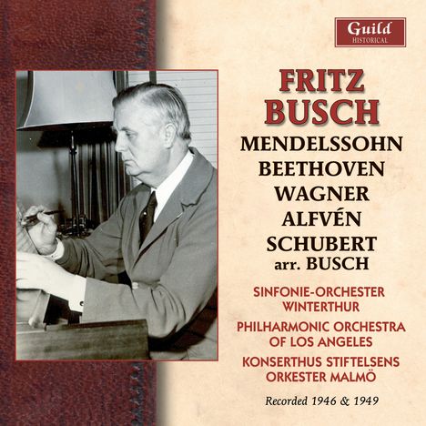 Fritz Busch dirigiert, CD