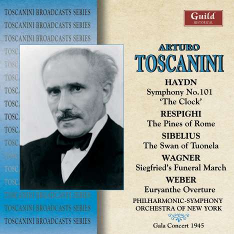 Arturo Toscanini dirigiert das New York Philharmonic Orchestra, CD