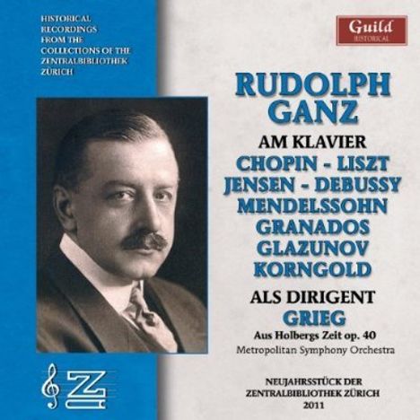 Rudolf Ganz,Klavier, CD