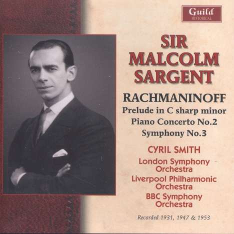 Malcolm Sargent  dirigiert, CD
