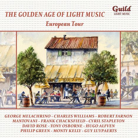 The Golden Age Of Light Music: European Tour, CD