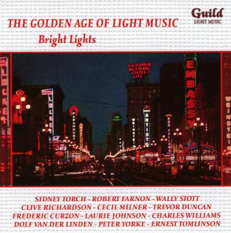 The Golden Age Of Light Music: Bright Lights, CD
