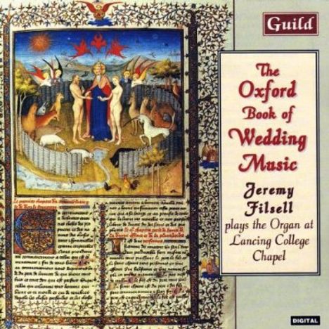 Jeremy Filsell - The Oxford Book of Wedding Music, CD