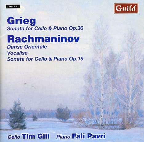 Sergej Rachmaninoff (1873-1943): Sonate für Cello &amp; Klavier op.19, CD