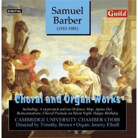 Samuel Barber (1910-1981): Chorwerke, CD