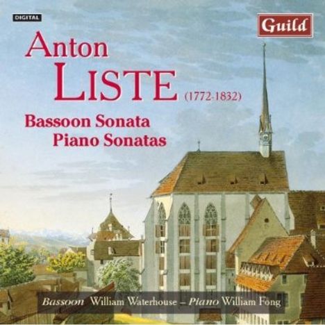 Anton Liste (1772-1832): Klaviersonaten G-Dur &amp; Es-Dur, CD
