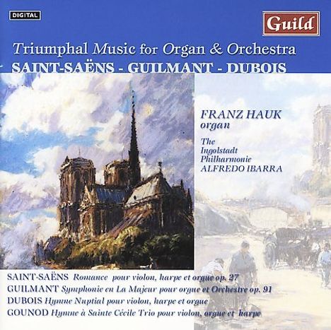 Felix Alexandre Guilmant (1837-1911): Symphonie für Orgel &amp; Orchester Nr.2, CD