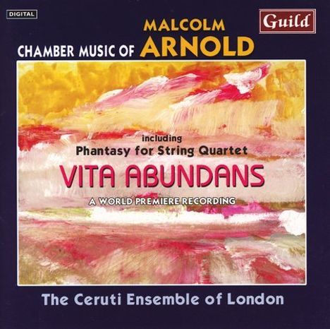 Malcolm Arnold (1921-2006): Streichquartette Nr.1 & 2, CD