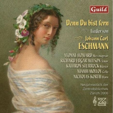 Johannes Carl Eschmann (1826-1882): Lieder, CD