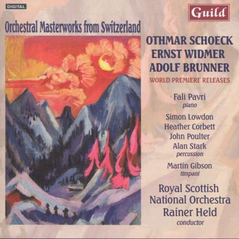Orchestral Masterworks from Switzerland, CD
