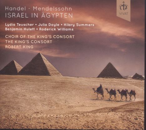 Georg Friedrich Händel (1685-1759): Israel in Ägypten (Fassung von Mendelssohn 1833), 2 CDs