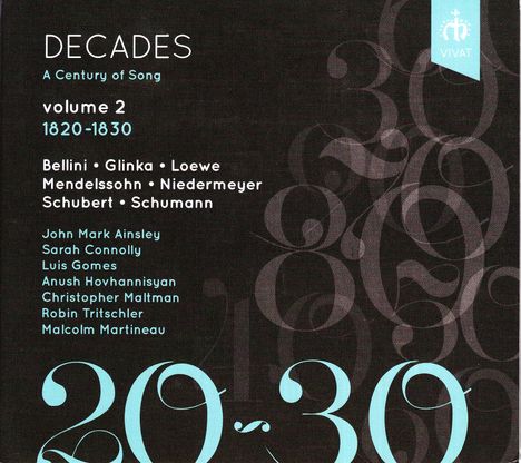 Decades - A Century of Song Vol.2 (1820-1830), CD