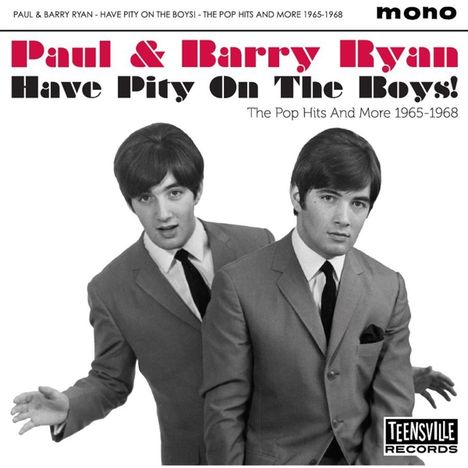 Paul Ryan &amp; Barry: Have Pity On The Boys! (The Pop Hits 1965 - 1968), CD
