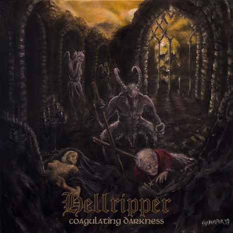 Hellripper: Coagulating Darkness, CD