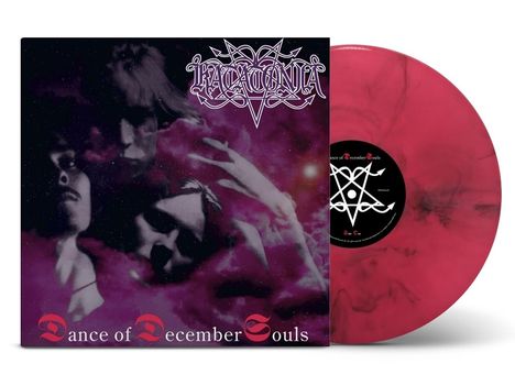 Katatonia: Dance Of December Souls (Limited 30th Anniversary Edition) (Black/Pink Marbled Vinyl), LP