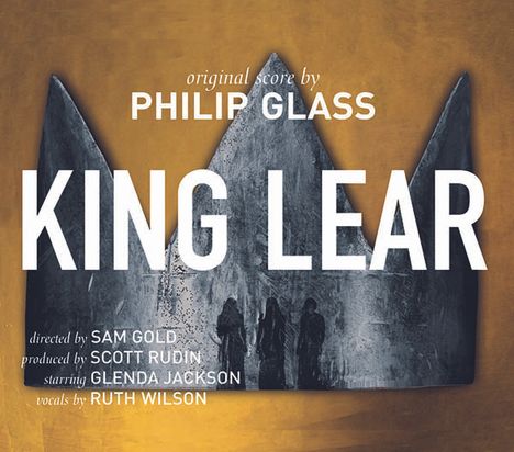 Philip Glass (geb. 1937): King Lear (Version für Streichquartett 2019), CD