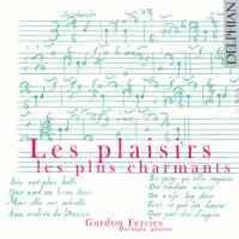 Gordon Ferries - Les Plaisirs Les Plus Charmants, CD