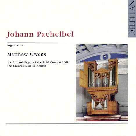 Johann Pachelbel (1653-1706): Orgelwerke, CD