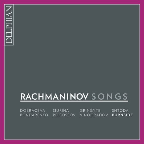 Sergej Rachmaninoff (1873-1943): Lieder, 3 CDs