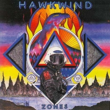 Hawkwind: Zones (180g) (Limited-Edition) (Colored Vinyl), 2 LPs