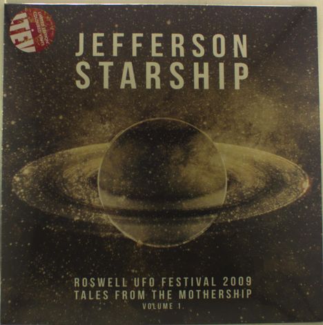 Jefferson Starship: Roswell UFO Festival 2009 - Tales From The Mothership Vol.1 (Limited-Edition) (Colored Vinyl), 2 LPs