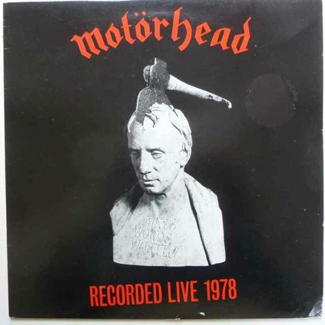 Motörhead: What's Words Worth? (Picture-Disc), LP