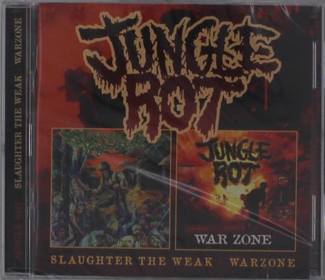 Jungle Rot: Slaughter The Weak / Warzone, 2 CDs