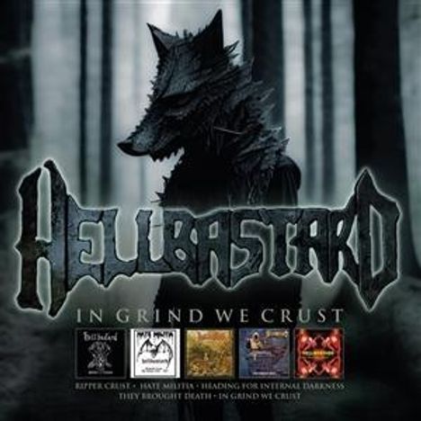 Hellbastard: In Grind We Crust, 4 CDs