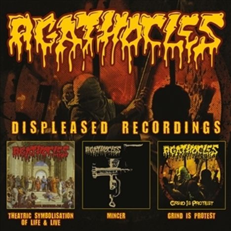 Agathocles: Displeased Recordings, 3 CDs