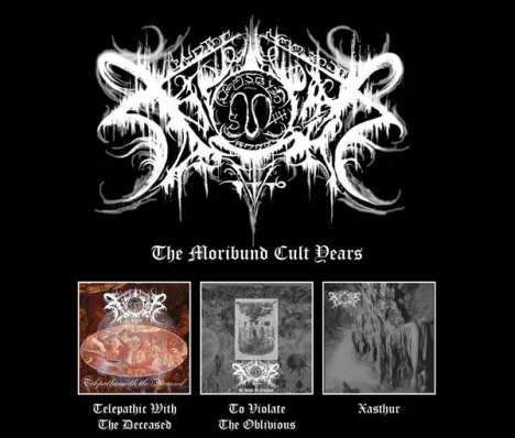 Xasthur: The Moribund Cult Years, 3 CDs