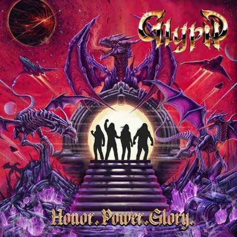 Glyph: Honour. Power. Glory, CD