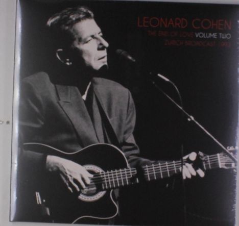 Leonard Cohen (1934-2016): The End Of Love Vol. 2, 2 LPs