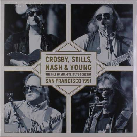 Crosby, Stills, Nash &amp; Young: The Bill Graham Tribute Concert, LP