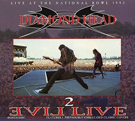 Diamond Head: Evil Live At The National Bowl 1993, 2 CDs