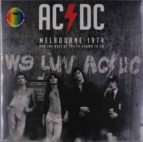 AC/DC: Melbourne 1974 &amp; The Best Of The TV Shows '76 - '78 (Limited Edition) (Colored Vinyl), 2 LPs