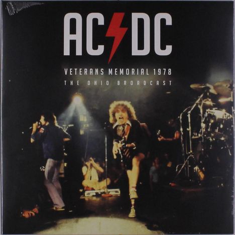 AC/DC: Veterans Memorial 1978 - The Ohio Broadcast, 2 LPs
