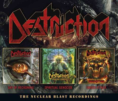 Destruction: The Nuclear Blast Recordings, 3 CDs