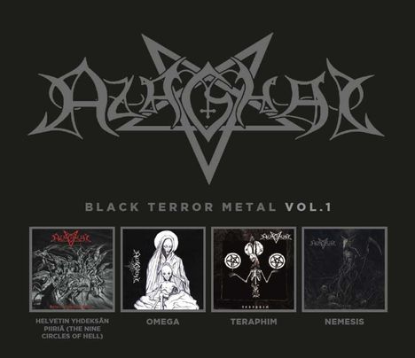 Azaghal: Black Terror Metal Vol.1, 4 CDs